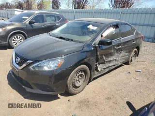 2019 Nissan Sentra S с VIN 3N1AB7AP3KY225415, выставлен на аукционе Copart как лот 54830785 с пробегом 93 480 миль миль и Списание • Salvage title. История ставок и продаж доступна на DreamBid. Изображение 1.