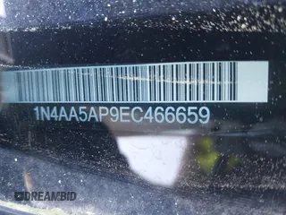 2014 Nissan Maxima S z VIN 1N4AA5AP9EC466659, wystawiony jako IAAI lot #42250666 z przebiegiem Nie podano mil oraz . Historia ofert i sprzedaży dostępna na DreamBid. Obrazek 11.