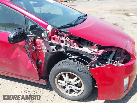 2010 Toyota Prius II with VIN JTDKN3DU6A0240342, listed as a IAAI auction lot 42151133 with 208,355 mi miles. Bid and sale history available at carsss.com. Image 6.