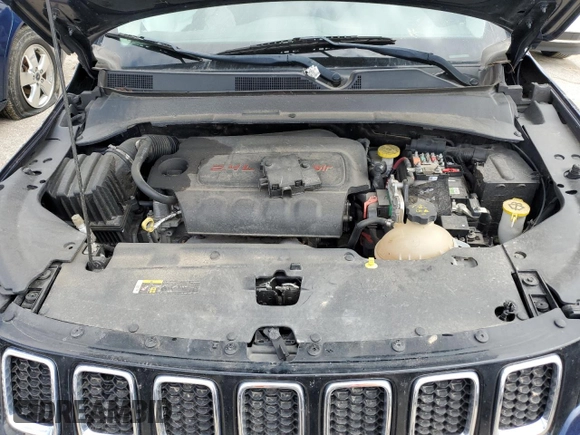 2018 Jeep Compass Latitude with VIN 3C4NJDBB1JT232944, listed as a Copart auction lot 49514104 with 108,402 mi miles and Salvage title. Bid and sale history available at DreamBid. Image 12.