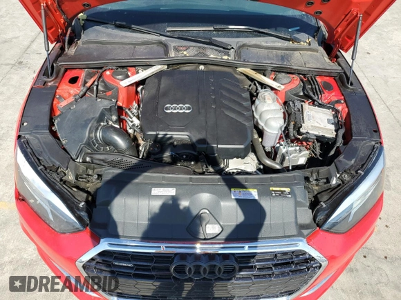 2022 Audi A5 Sportback Premium with VIN WAUABCF52NA030859, listed as a Copart auction lot 78047754 with 18,825 mi miles and Clean Title. Bid and sale history available at carsss.com. Image 11.