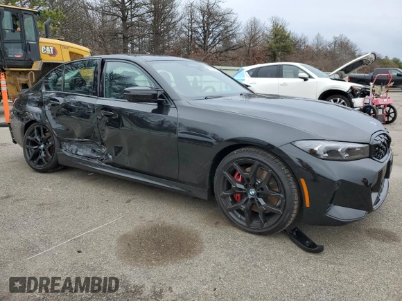 2025 BMW 3 Series M340i xDrive with VIN 3MW69FT01S8F00060, listed as a Copart auction lot 84993644 with Not Provided miles and Salvage Title. Bid and sale history available at carsss.com. Image 4.