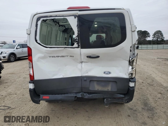 2023 Ford Transit Cargo with VIN 1FTYE1Y88PKB74921, listed as a Copart auction lot 44746485 with 52,376 mi miles and Salvage Title. Bid and sale history available at carsss.com. Image 6.