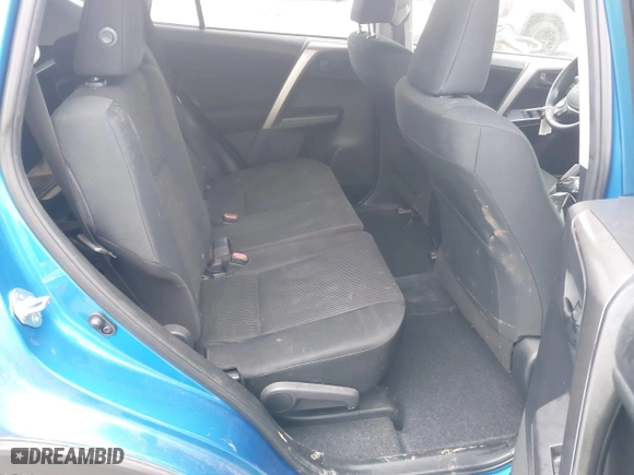 2018 Toyota RAV4 LE with VIN JTMBFREVXJJ739954, listed as a IAAI auction lot 41739873 with 13,726 mi miles. Bid and sale history available at carsss.com. Image 8.