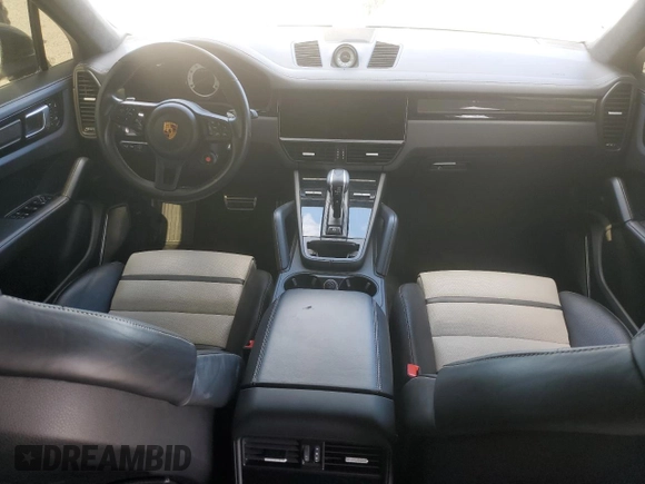 2022 Porsche Cayenne Turbo GT with VIN WP1BK2AY5NDA60549, listed as a Copart auction lot 74494584 with Not provided miles and Salvage title. Bid and sale history available at DreamBid. Image 8.