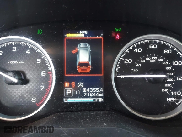 2021 Subaru Forester Premium z VIN JF2SKAFC4MH500973, wystawiony jako IAAI lot #42740599 z przebiegiem 71 244 mil mil oraz . Historia ofert i sprzedaży dostępna na DreamBid. Obrazek 7.