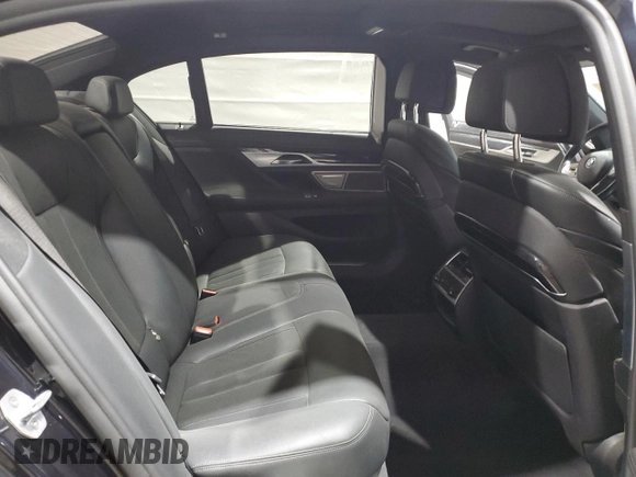 2019 BMW 7 Series 740i xDrive with VIN WBA7E4C58KGV70026, listed as a Copart auction lot 59465615 with Not provided miles and Salvage title. Bid and sale history available at DreamBid. Image 10.