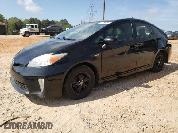 2014 Toyota Prius Four with VIN JTDKN3DU6E1790186, listed as a Copart auction lot 52190785 with 170,673 mi miles and Salvage Title. Bid and sale history available at carsss.com. Image 1.