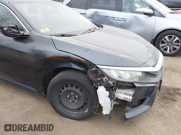 2017 Honda Civic Sedan LX with VIN 19XFC2F59HE225004, listed as a IAAI auction lot 41659263 with 77,829 mi miles. Bid and sale history available at carsss.com. Image 6.