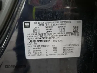 2021 Buick Envision Essence with VIN LRBFZNR41MD088556, listed as a Copart auction lot 51776764 with 35,428 mi miles and Non Repairable. Bid and sale history available at carsss.com. Image 14.