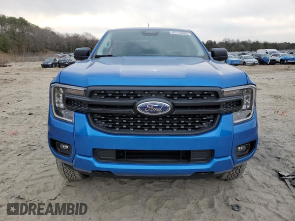2024 Ford Ranger XL with VIN 1FTER4PH3RLE01522, listed as a Copart auction lot 47116435 with 4,638 mi miles and Salvage Title. Bid and sale history available at carsss.com. Image 5.