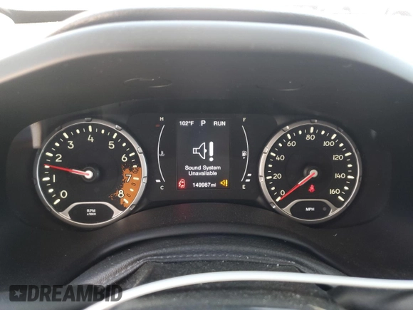 2017 Jeep Renegade Sport с VIN ZACCJBAB0HPE90242, выставлен на аукционе Copart как лот 62401845 с пробегом 149 987 миль миль и Списание • Salvage title. История ставок и продаж доступна на DreamBid. Изображение 9.