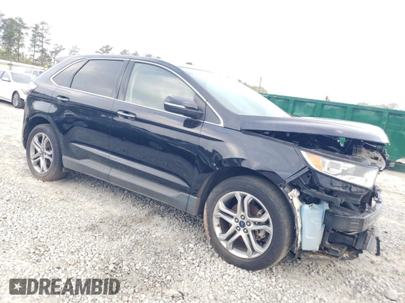 2016 Ford Edge Titanium with VIN 2FMPK3K9XGBB50952, listed as a Copart auction lot 51836585 with 135,940 mi miles and Clean Title. Bid and sale history available at carsss.com. Image 4.