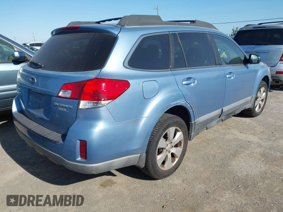 2010 Subaru Outback Premium All-Weather Anniversary with VIN 4S4BRBGC5A3359012, listed as a IAAI auction lot 42653699 with 166,294 mi miles and . Bid and sale history available at DreamBid. Image 4.