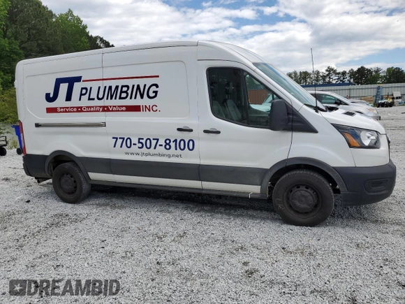 2023 Ford Transit Cargo с VIN 1FTBR1C8XPKB12972, выставлен на аукционе Copart как лот 56730265 с пробегом 47 835 миль миль и Списание • Salvage title. История ставок и продаж доступна на DreamBid. Изображение 4.
