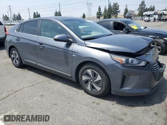 2019 Hyundai Ioniq SEL z VIN KMHC75LC5KU139477, wystawiony jako Copart lot #55278235 z przebiegiem 86 198 mil mil oraz Szkoda całkowita • Salvage title. Historia ofert i sprzedaży dostępna na DreamBid. Obrazek 4.