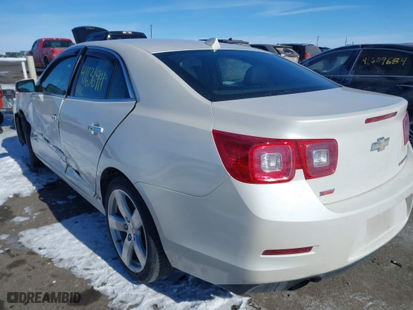2014 Chevrolet Malibu LTZ with VIN 1G11J5SX5EF215539, listed as a IAAI auction lot 41636911 with 110,484 mi miles. Bid and sale history available at carsss.com. Image 3.
