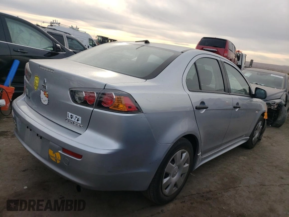2010 Mitsubishi Lancer DE with VIN JA32U1FU6AU008903, listed as a Copart auction lot 86352974 with 96,645 mi miles and Salvage Title. Bid and sale history available at carsss.com. Image 3.