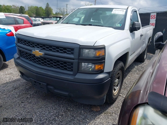 2015 Chevrolet Silverado 1500 Work Truck with VIN 1GCNCPEH3FZ330515, listed as a IAAI auction lot 41925898 with 215,152 mi miles. Bid and sale history available at carsss.com. Image 19.
