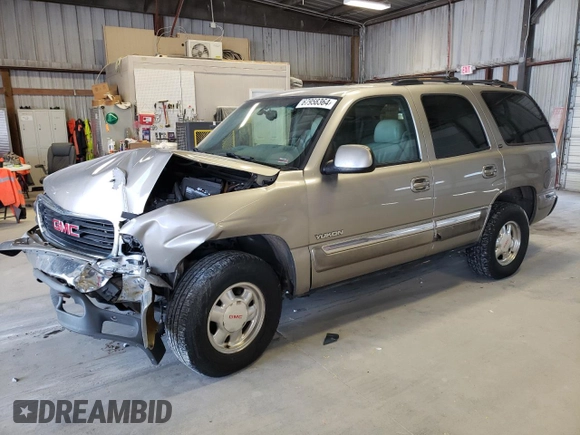 2000 GMC Yukon SLT with VIN 1GKEK13T4YJ198913, listed as a Copart auction lot 67958364 with 0 mi miles and Salvage Title. Bid and sale history available at carsss.com. Image 1.