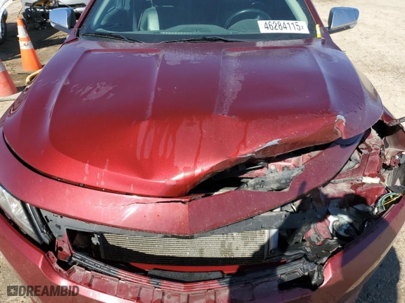 2017 Chevrolet Impala Premier with VIN 2G1145S30H9132831, listed as a Copart auction lot 46284115 with 141,164 mi miles and Salvage Title. Bid and sale history available at carsss.com. Image 11.