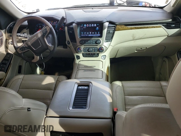 2017 GMC Yukon Denali with VIN 1GKS1CKJ1HR188049, listed as a Copart auction lot 89266975 with 140,516 mi miles and Salvage Title. Bid and sale history available at carsss.com. Image 8.