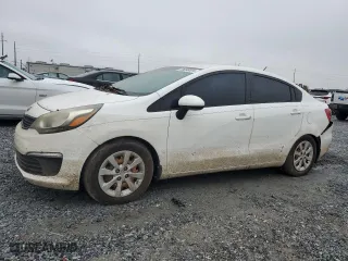 2016 Kia Rio LX with VIN KNADM4A36G6634181, listed as a Copart auction lot 85098834 with 138,763 mi miles and Salvage Title. Bid and sale history available at carsss.com. Image 1.