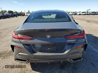2023 BMW 8 Series M850i with VIN WBAGV8C09PCK67931, listed as a Copart auction lot 37561734 with 7,970 mi miles. Bid and sale history available at carsss.com. Image 6.