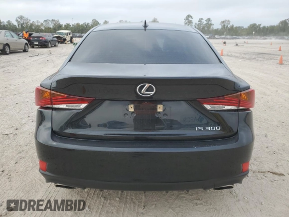 2020 Lexus IS 300 with VIN JTHAA1D20L5107123, listed as a Copart auction lot 82260834 with 58,169 mi miles and Salvage title. Bid and sale history available at DreamBid. Image 6.