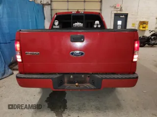 2005 Ford F-150 STX with VIN 1FTRX12W95KC37074, listed as a Copart auction lot 87368844 with 218,289 mi miles and Clean Title. Bid and sale history available at carsss.com. Image 6.