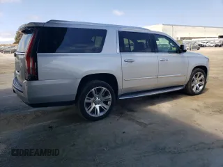2016 Cadillac Escalade ESV Luxury Collection with VIN 1GYS4HKJXGR388002, listed as a Copart auction lot 60506725 with 128,597 mi miles and Clean title. Bid and sale history available at DreamBid. Image 3.