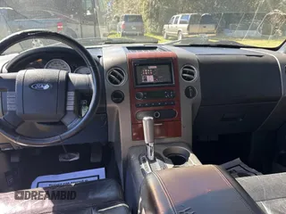 2005 Ford F-150 XLT with VIN 1FTPW12575KE12987, listed as a Copart auction lot 48539135 with 217,115 mi miles and Salvage Title. Bid and sale history available at carsss.com. Image 9.