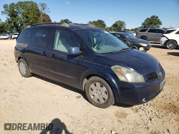 2005 Nissan Quest SL with VIN 5N1BV28U85N137108, listed as a Copart auction lot 76351734 with 158,029 mi miles and Salvage Title. Bid and sale history available at carsss.com. Image 4.