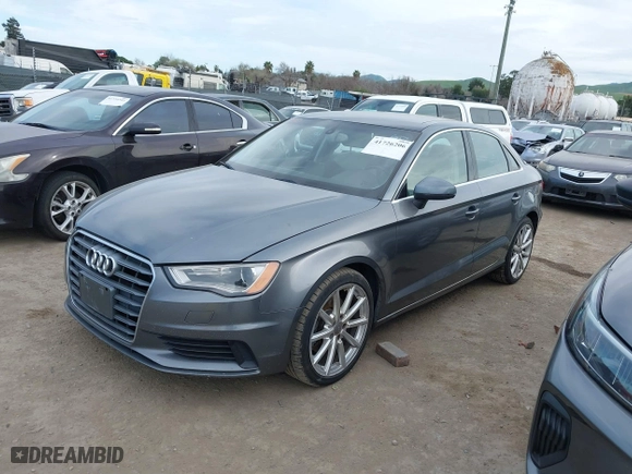 2015 Audi A3 1.8T Premium with VIN WAUACGFF3F1002941, listed as a IAAI auction lot 41726206 with 195,753 mi miles. Bid and sale history available at carsss.com. Image 17.