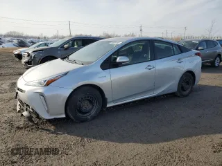 2020 Toyota Prius LE with VIN JTDL9RFU1L3016731, listed as a Copart auction lot 49089155 with 95,568 mi miles and Salvage Title. Bid and sale history available at DreamBid. Image 1.