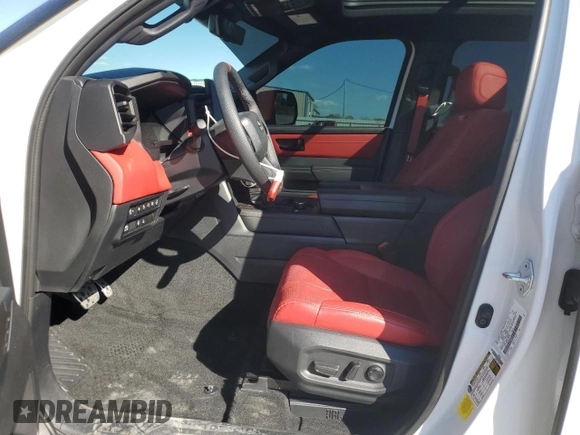 2024 Toyota Tundra TRD Pro Hybrid с VIN 5TFPC5DB5RX050766, выставлен на аукционе Copart как лот 48913315 с пробегом 26 054 миль миль и Списание • Salvage title. История ставок и продаж доступна на DreamBid. Изображение 7.