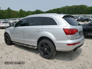 2011 Audi Q7 S line z VIN WA1DGAFE8BD003532, wystawiony jako Copart lot #59316735 z przebiegiem 128 498 mil mil oraz Czysty tytuł • Clean title. Historia ofert i sprzedaży dostępna na DreamBid. Obrazek 2.
