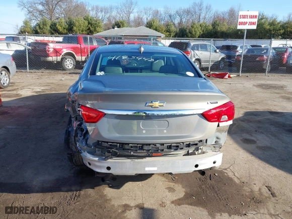 2018 Chevrolet Impala Premier with VIN 2G1125S33J9143107, listed as a IAAI auction lot 41854481 with 160,522 mi miles. Bid and sale history available at carsss.com. Image 17.