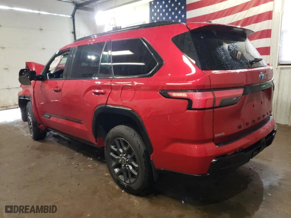 2023 Toyota Sequoia SR5 with VIN 7SVAAABA0PX015926, listed as a Copart auction lot 85328524 with 0 mi miles and Salvage Title. Bid and sale history available at carsss.com. Image 2.