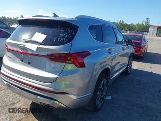 2023 Hyundai Santa Fe Calligraphy with VIN 5NMS54AL2PH560512, listed as a IAAI auction lot 39492126 with 6,379 mi miles and . Bid and sale history available at DreamBid. Image 4.