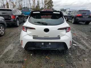 2020 Toyota Corolla Hatchback SE with VIN JTND4RBE3L3096613, listed as a Copart auction lot 76630074 with 64,261 mi miles and Clean Title. Bid and sale history available at carsss.com. Image 6.