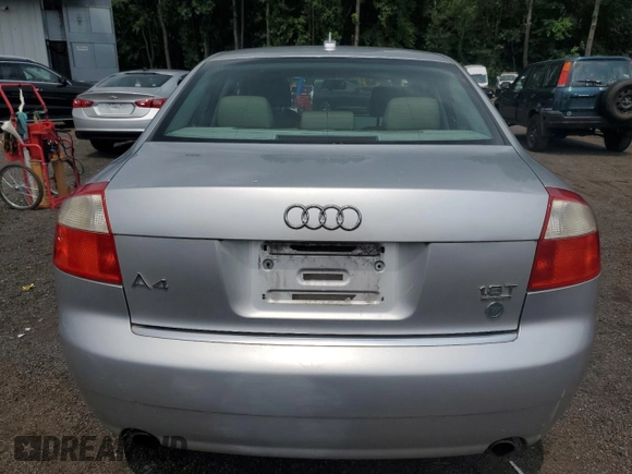 2005 Audi A4 1.8T SE with VIN WAULC68E05A066604, listed as a Copart auction lot 64644504 with 149,601 mi miles and Salvage Title. Bid and sale history available at carsss.com. Image 6.