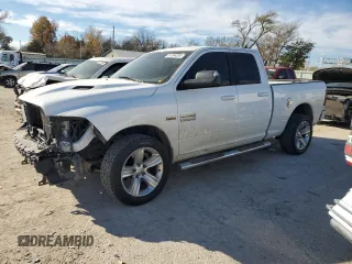 2013 Ram 1500 Sport with VIN 1C6RR7HT0DS553818, listed as a Copart auction lot 81354534 with 165,971 mi miles and Salvage Title. Bid and sale history available at carsss.com. Image 1.