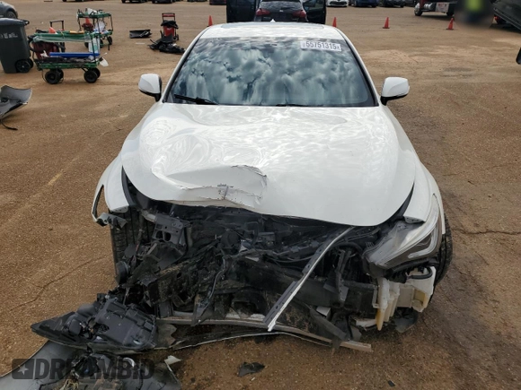 2017 Infiniti Q60 Premium with VIN JN1EV7EK4HM363354, listed as a Copart auction lot 55751315 with 102,976 mi miles and Salvage title. Bid and sale history available at DreamBid. Image 5.