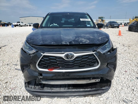 2021 Toyota Highlander L with VIN 5TDCZRAH3MS076472, listed as a Copart auction lot 53209755 with 34,781 mi miles and Salvage title. Bid and sale history available at DreamBid. Image 5.