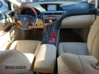 2011 Lexus RX 450h with VIN JTJBC1BA3B2420951, listed as a Copart auction lot 88117905 with 128,714 mi miles and Salvage title. Bid and sale history available at DreamBid. Image 8.