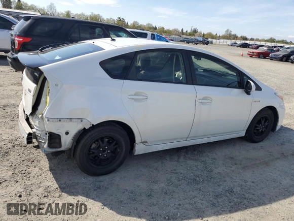 2015 Toyota Prius Four with VIN JTDKN3DU9F1972224, listed as a Copart auction lot 50846155 with 110,106 mi miles and Salvage Title. Bid and sale history available at carsss.com. Image 3.