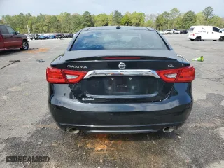2017 Nissan Maxima SR with VIN 1N4AA6AP8HC377935, listed as a Copart auction lot 50318985 with 154,289 mi miles and Non Repairable. Bid and sale history available at carsss.com. Image 6.