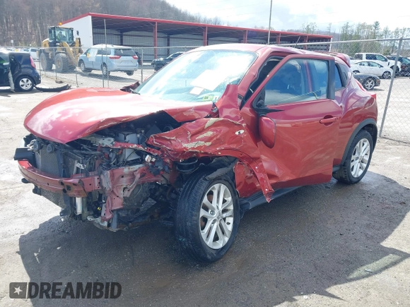 2014 Nissan Juke S with VIN JN8AF5MV7ET364402, listed as a IAAI auction lot 41808136 with 146,153 mi miles. Bid and sale history available at carsss.com. Image 19.