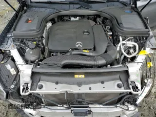 2021 Mercedes-Benz GLC 300 with VIN W1N0J8EB6MF919745, listed as a Copart auction lot 56663705 with 23,834 mi miles and Salvage title. Bid and sale history available at DreamBid. Image 12.